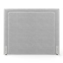 Ver imagem 7 de Cabeceira Cama Box King Size Alba 195cm com Frame Veludo Cinza Claro - Desk Design