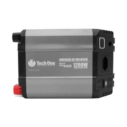 Inversor de Voltagem Techone Line 1200w Pico 600w Nominal 12v-110v - 3