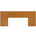 Ver imagem 3 de Cabeceira Cama Box Casal Queen King Ripada 250cm Lice D05 Ypê - Lyam Decor