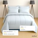 Ver imagem 6 de Edredom Queen com Lençol e Fronha Função Cobre Leito e Cobertor 6 Peças