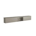 Ver imagem 1 de Nicho Basculante 180cm C/ 2 Portas P/ Painel de Tv 100% Mdf Cor:grigio
