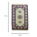 Ver imagem 2 de Tapete feito a Mão Decorativo para Sala e Quarto - 71x36cm Prime Home Decor