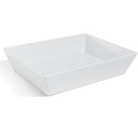 Ver imagem 5 de Kit 2 Travessas Retangular Branca 3,5l Profissional Servir Buffet Melamina Haus Concept Saladas
