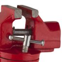 Ver imagem 5 de Mini Torno de Bancada Base Giratória 2.1/2" - Eda