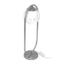 Ver imagem 3 de Kit 2 Abajur Luminaria de Mesa de Luxo Aro Harmony Prata