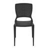 Kit 6 Cadeiras Cozinha Jantar Tramontina Safira em Polipropileno Preto - 4