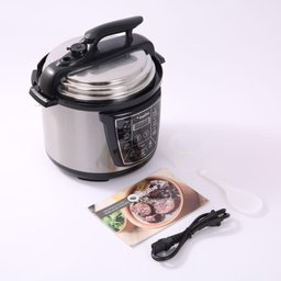 Panela de Pressão Elétrica Multifuncional 4L - Mollie - 110V - Inox - 10