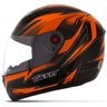 Capacete Mixs Fokker Eddy Laranja 56 - 1
