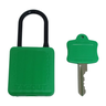 Cadeado de Bloqueio Haste Plastica 4,5mm Ch38 Verde Tagout - 4