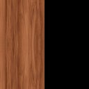 Ver mais imagens de Escrivaninha Escritório com 120cm Industrial Tampo Chanfrado e Pés Metal F5 Office Executive Nogal e Preto Marrom
