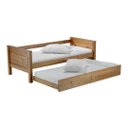 Ver imagem 2 de Bicama Cama Auxiliar C/ Elevação 8623 - (castanho)