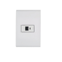 Ver imagem 1 de Conjunto 1 Tomada Rede Rj45 4x2 Tramontina Liz