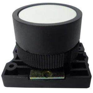 Botão À Impulsão Normal Branco - Slprn5 - Steck Bot.impul Normal Br Slprn5 Steck