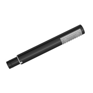 Ducha Manual Cilíndrica Black Noir Deca
