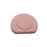 Kit 4 Alimentação Bebê Silicone Prato Copo Garfo e Colher Rosa - 3