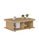 Ver imagem 3 de Mesa de Centro Dunas com Rodinhas - Artely Carvalho