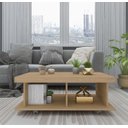 Ver imagem 1 de Mesa de Centro Dunas com Rodinhas - Artely Carvalho