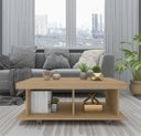 Ver imagem 1 de Mesa de Centro Dunas com Rodinhas - Artely Carvalho