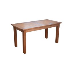 Conjunto de Mesa Ripada 1,60m com 6 Cadeiras em Madeira Maciça - 3