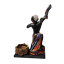 Ver imagem 4 de Oxumaré Porta Vela Orixá Umbanda Candomblé Axé 15 cm Loja Mistica Porta Vela Oxumaré 15 cm