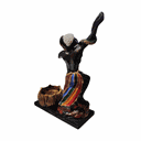 Ver imagem 3 de Oxumaré Porta Vela Orixá Umbanda Candomblé Axé 15 cm Loja Mistica Porta Vela Oxumaré 15 cm