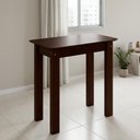 Ver imagem 1 de Mesa de Jantar Repleta Madeira Maciça 75x45 cm