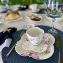 Ver imagem 7 de Jogo 12 Xícaras de Café com Pires Borboletas 100ml Wolff