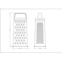 Ver imagem 2 de Ralador Inox 4 Faces - Tramontina Utilitá 25110/180