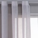 Ver imagem 6 de Cortina Linho de Gaze Cinza 280x170cm Sala Quarto Janela