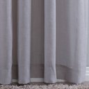 Ver mais imagens de Cortina Linho de Gaze Cinza 280x170cm Sala Quarto Janela