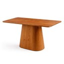 Ver imagem 1 de Mesa de Jantar Maya Retangular Tampo Laminado 140x90:cinamomo