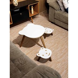 Conjunto de Mesa com Cadeira Infantil - 4