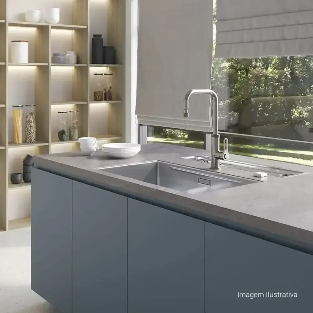 Ver imagem 5 de Calha Organizadora C/ Sistema de Escoamento 765x206 - Ac.200.75.org.inx