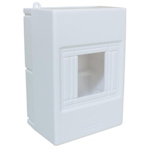 Quadro de Distribuição de Sobrepor 4 Din - Ssct4 - Steck Quadro Sobrepor 4 Disj Din Ip4 Steck Ssct4