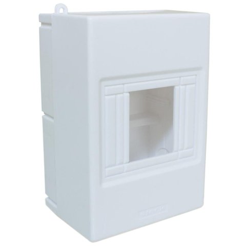 Quadro de Distribuição de Sobrepor 4 Din - Ssct4 - Steck Quadro Sobrepor 4 Disj Din Ip4 Steck Ssct4