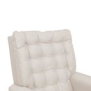 Ver imagem 2 de Poltrona de Amamentação Manuela com Puff Bebê Completo: Boucle Natural