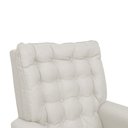 Ver imagem 5 de Poltrona de Amamentação Manuela com Puff Bebê Completo: Boucle Natural