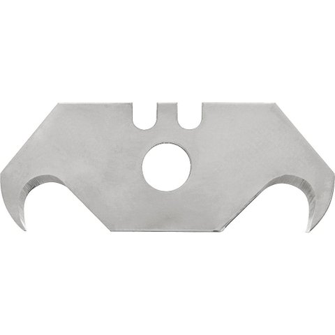 Lamina P/ Estilete Trapezoidal Corte Curvo C/ 10 Pç Cart