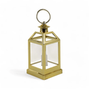 Ver imagem 2 de Mini Lanterna Decor 12,5cm 3LR44 Ouro Branco Cromus