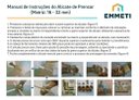 Ver imagem 3 de Cotovelo Fêmea Flange Prensar Gás 20mmx1/2" Multicamada Sferagas Kit com 6 Unidades