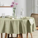 Ver imagem 2 de Toalha de Mesa Redonda 6 Lugares 1,78m Celebra Karsten:verissimo Verde