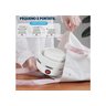 Chaleira Jarra Elétrica de Silicone Dobrável Retrátil Portátil Esquenta Água Leite Bebida Chá Mamade - 8