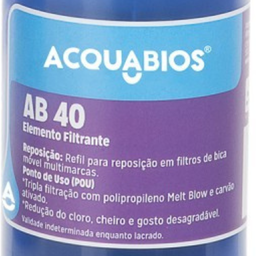 Refil Ab 40 Rosca Curta 1005-0004 Acquabios Compatível com Os Modelos: *forusi, Viqua, Sap - 3