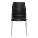 Ver imagem 7 de Cadeira Tramontina Vanda Preta em Polipropileno com Pernas