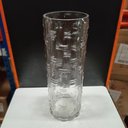 Ver imagem 4 de Vaso Decorativo de Vidro Transparente 40x13x13cm Enfeite Sala Mesa Estante