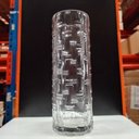 Ver imagem 3 de Vaso Decorativo de Vidro Transparente 40x13x13cm Enfeite Sala Mesa Estante