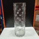 Ver imagem 6 de Vaso Decorativo de Vidro Transparente 40x13x13cm Enfeite Sala Mesa Estante