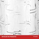 Ver imagem 7 de Vaso Decorativo de Vidro Transparente 40x13x13cm Enfeite Sala Mesa Estante