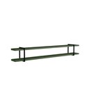 Ver imagem 1 de Prateleira Multiuso 218cm com Suporte em Metal 100% Mdf Cor:musgo com Preto