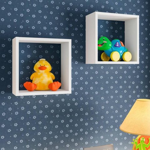 Nicho Organizador Quadrado 31,3cm Multimóveis Cr40153 Branco